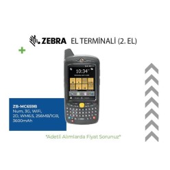 ZB-MC659B-PD0BAB00100 (SH) ZEBRA EL TERMİNALİ (2. EL)