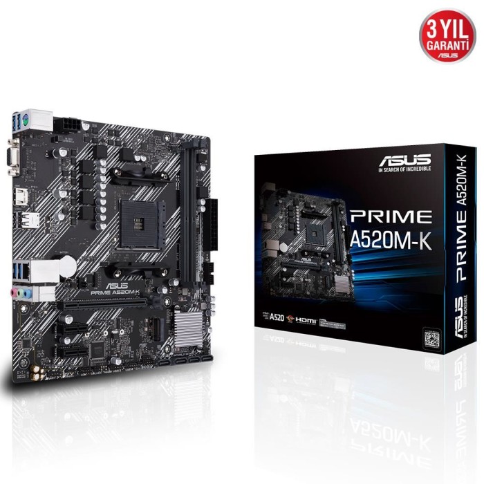 ASUS PRIME A520M-K DDR4 4600MHZ VGA HDMI M.2 USB 3.2 PCIE 3.0 MATX AM4 ASUS PRIME A520M-K DDR4 4600MHZ VGA HDMI M.2 USB 3.2 PCIE 3.0 MATX AM4