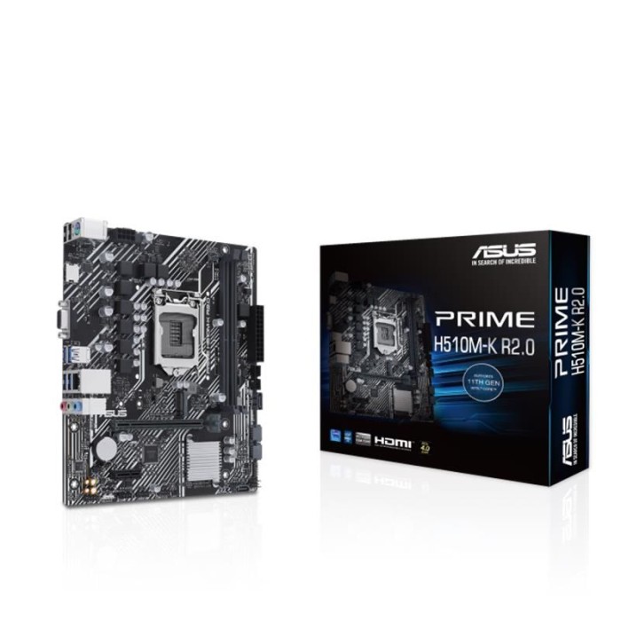ASUS PRIME H510M-K R2.0 DDR4 3200MHZ 1XVGA 1XHDMI 1XM.2 USB 3.2 MATX 1200P (11. VE 10.NESİL İŞLEMCİ UYUMLU) ASUS PRIME H510M-K R2.0 DDR4 3200MHZ 1XVGA 1XHDMI 1XM.2 USB 3.2 MATX 1200P (11. VE 10.NESİL İŞLEMCİ UYUMLU)
