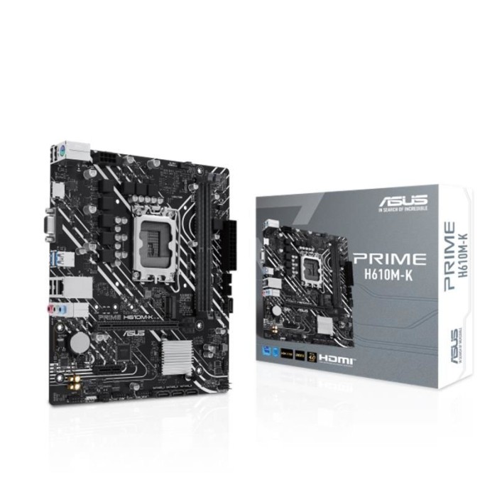 ASUS PRIME H610M-K DDR5 5600MHZ 1XVGA 1XHDMI 1XM.2 USB 3.2 MATX 1700P (13. VE 12.NESİL İŞLEMCİ UYUMLU) ASUS PRIME H610M-K DDR5 5600MHZ 1XVGA 1XHDMI 1XM.2 USB 3.2 MATX 1700P (13. VE 12.NESİL İŞLEMCİ UYUMLU)