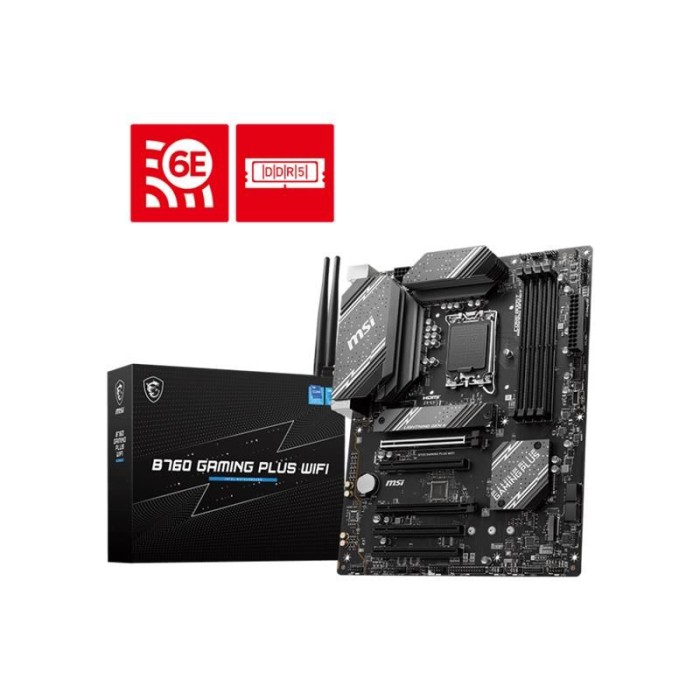 MSI B760 GAMING PLUS WIFI DDR5 6800MHZ 1XHDMI 1XDP 2XM.2 USB 3.2 ATX 1700P (13. VE 12.NESİL İŞLEMCİ) MSI B760 GAMING PLUS WIFI DDR5 6800MHZ 1XHDMI 1XDP 2XM.2 USB 3.2 ATX 1700P (13. VE 12.NESİL İŞLEMCİ)