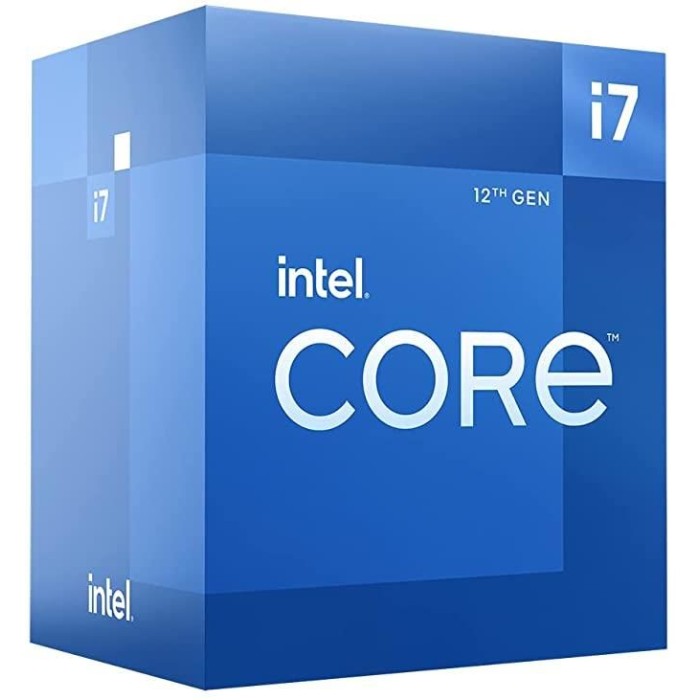 INTEL CORE CI7 12700 3.6GHZ 25MB BOX 1700P