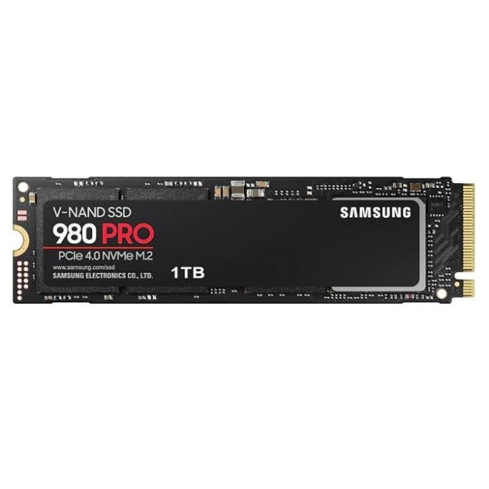 1 TB 980 PRO SAMSUNG NVME M.2 MZ-V8P1T0BW PCIE 6900-5000 MB/S