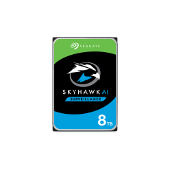 8 TB SEAGATE 3.5 SKYHAWK AI SATA3 7200RPM 256MB 7/24 GUVENLIK ST8000VE001 (RESMI DIST GARANTILI)