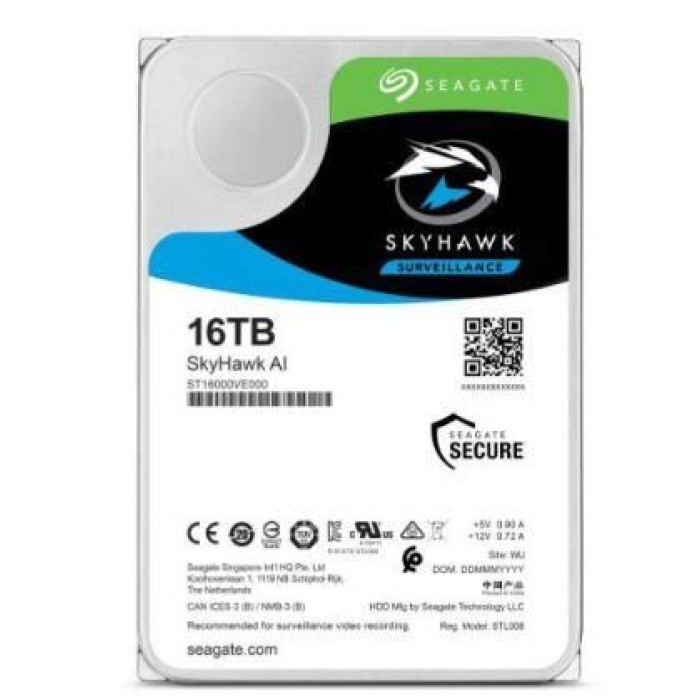 16 TB SEAGATE 3.5 SKYHAWK SATA3 SV35 7200RPM 256MB 7/24 GUVENLIK ST16000VE002 (RESMI DISTI GARANTILI) 16 TB SEAGATE 3.5 SKYHAWK SATA3 SV35 7200RPM 256MB 7/24 GUVENLIK ST16000VE002 (RESMI DISTI GARANTILI)