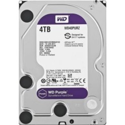4TB 3.5 WD 5400RPM 256MB SATA3 64MB WD42PURZ 7/24 GUVENLIK DISK (3 YIL RESMI DIST GARANTILI)