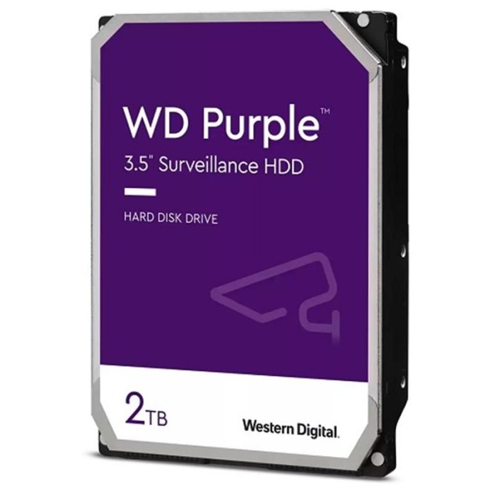 2 TB WD 3.5 PURPLE SATA3 5400RPM 64MB 7/24 GUVENLIK WD23PURZ (3 YIL RESMI DIST GARANTILI) 2 TB WD 3.5 PURPLE SATA3 5400RPM 64MB 7/24 GUVENLIK WD23PURZ (3 YIL RESMI DIST GARANTILI)