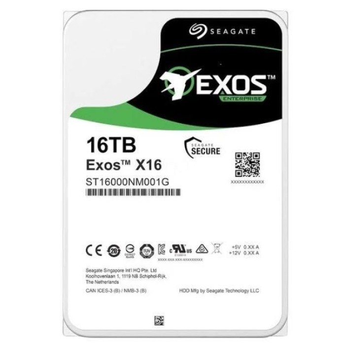 16 TB SEAGATE 3.5 EXOS SATA X18 512E 7200RPM 256MB ST16000NM001J (RESMI DIST GARANTILI) 16 TB SEAGATE 3.5 EXOS SATA X18 512E 7200RPM 256MB ST16000NM001J (RESMI DIST GARANTILI)