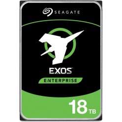18TB 3.5 SEAGATE EXOS 7200RPM 256MB ST18000NM000J SATA X18 512E