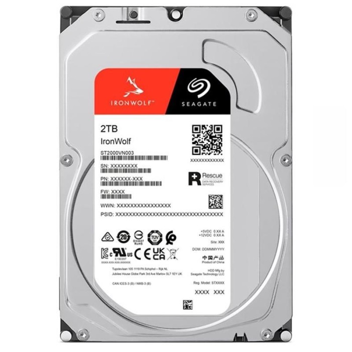 2 TB SEAGATE 3.5 IRONWOLF SATA3 5900RPM 64MB ST2000VN003 (RESMI DIST GARANTILI) 2 TB SEAGATE 3.5 IRONWOLF SATA3 5900RPM 64MB ST2000VN003 (RESMI DIST GARANTILI)