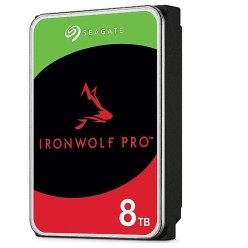 8 TB SEAGATE 3.5 IRONWOLF PRO SATA 3 7200RPM 256MB ST8000NT001 (RESMI DIST GARANTILI)