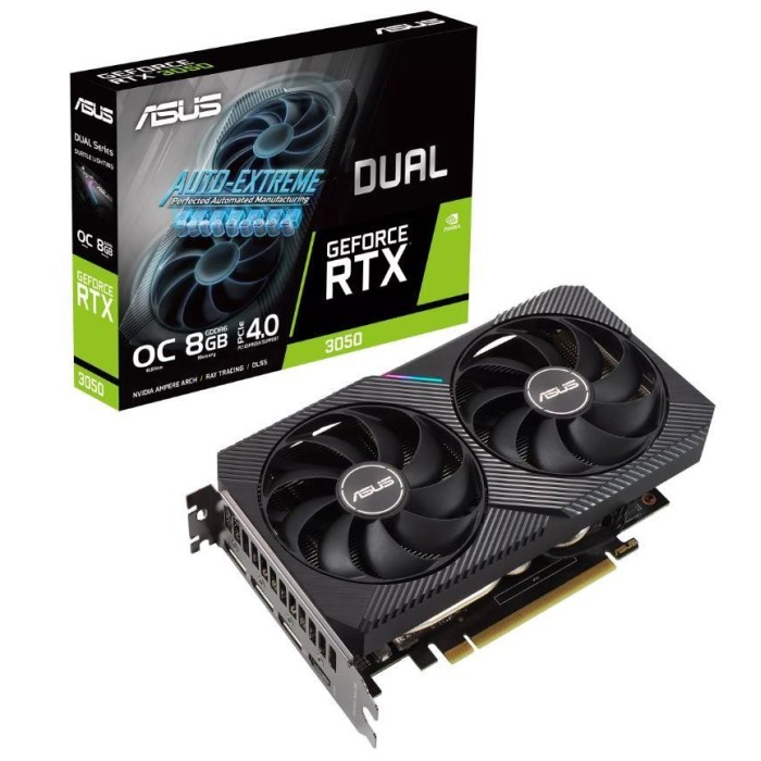 ASUS GEFORCE DUAL-RTX3050-O8G 8GB GDDR6 128BIT 1XHDMI 3XDP EKRAN KARTI ASUS GEFORCE DUAL-RTX3050-O8G 8GB GDDR6 128BIT 1XHDMI 3XDP EKRAN KARTI