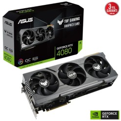 ASUS GEFORCE TUF-RTX4080-O16G-GAMING 16GB GDDR6X 256BIT 2XHDMI 3XDP EKRAN KARTI