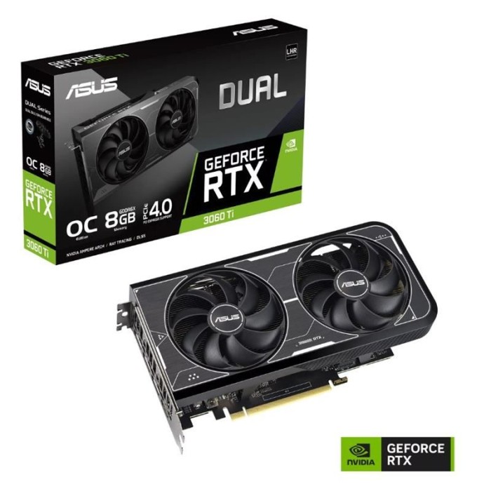 ASUS GEFORCE DUAL-RTX3060TI-O8GD6X 8GB GDDR6X 256BIT 1XHDMI 3XDP EKRAN KARTI ASUS GEFORCE DUAL-RTX3060TI-O8GD6X 8GB GDDR6X 256BIT 1XHDMI 3XDP EKRAN KARTI