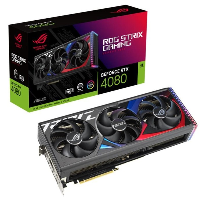 ASUS GEFORCE ROG-STRIX-RTX4080-16G GDDR6X 256BIT 2XHDMI 3XDP EKRAN KARTI ASUS GEFORCE ROG-STRIX-RTX4080-16G GDDR6X 256BIT 2XHDMI 3XDP EKRAN KARTI