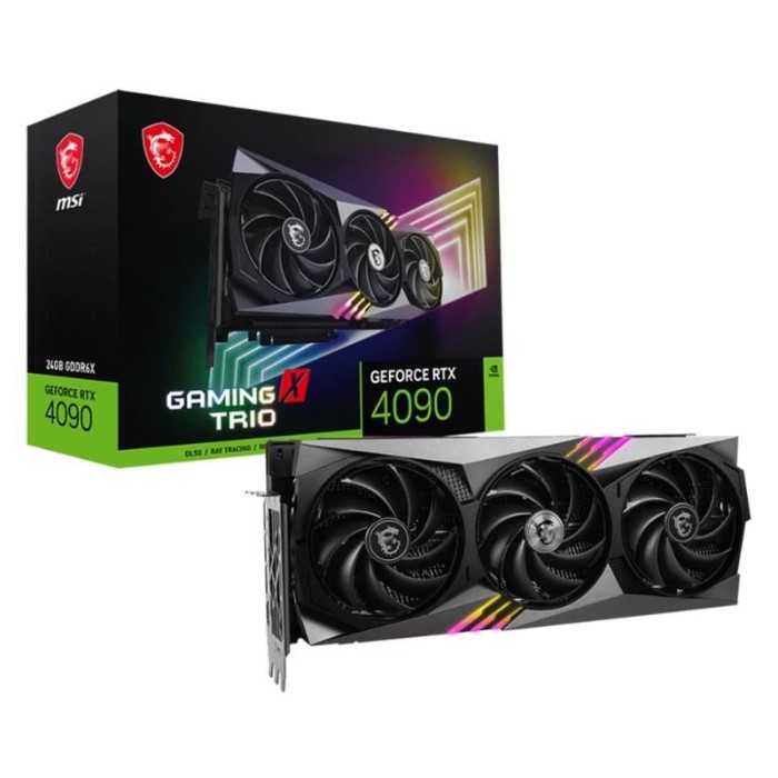 MSI GEFORCE RTX4090 GAMING X TRIO 24G 24GB GDDR6X 384BIT 1XHDMI 3XDP EKRAN KARTI MSI GEFORCE RTX4090 GAMING X TRIO 24G 24GB GDDR6X 384BIT 1XHDMI 3XDP EKRAN KARTI