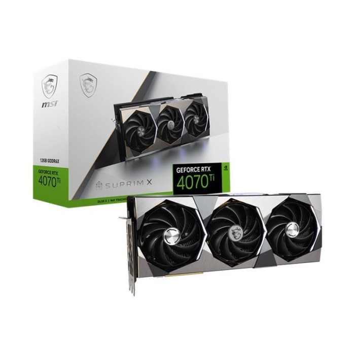MSI GEFORCE RTX4070TI SUPRIM X 12G 12GB 192BIT GDDR6X 1XHDMI 3XDP EKRAN KARTI MSI GEFORCE RTX4070TI SUPRIM X 12G 12GB 192BIT GDDR6X 1XHDMI 3XDP EKRAN KARTI