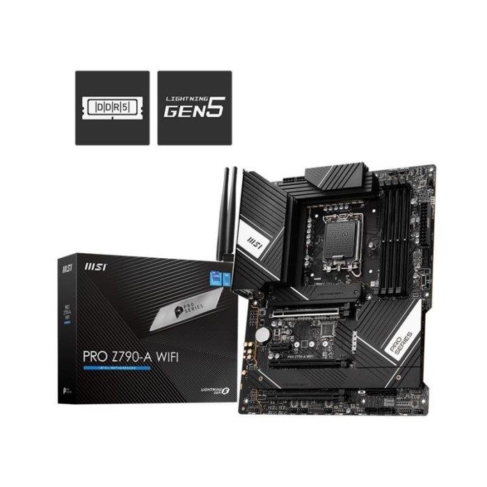 MSI PRO Z790-A WIFI DDR5 7200MHZ 1XHDMI 1XDP 4XM.2 ATX 1700P MSI PRO Z790-A WIFI DDR5 7200MHZ 1XHDMI 1XDP 4XM.2 ATX 1700P