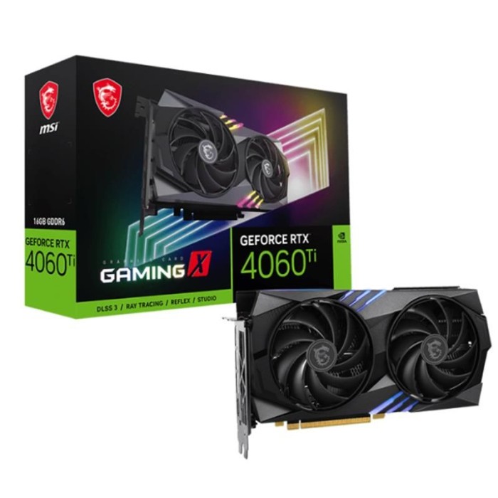 MSI GEFORCE RTX4060TI GAMING X 16G 16GB GDDR6 128BIT 1XHDMI 3XDP EKRAN KARTI MSI GEFORCE RTX4060TI GAMING X 16G 16GB GDDR6 128BIT 1XHDMI 3XDP EKRAN KARTI