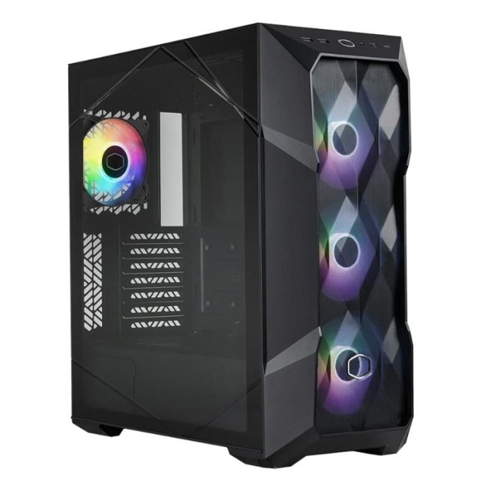 COOLER MASTER MASTERBOX TD500 V2 PSU YOK USB3.2 4X120MM ARGB FAN PENCERELI ATX SIYAH KASA