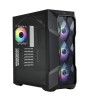 COOLER MASTER MASTERBOX TD500 V2 PSU YOK USB3.2 4X120MM ARGB FAN PENCERELI ATX SIYAH KASA
