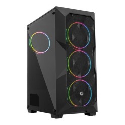 FRİSBY FC-9425G 500W DOUBLE SLIM RGB FAN MESH KASA