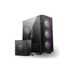 MSI MAG FORGE M100A D60 AKRİLİK YAN PANEL 3X120MM 1X120MM ARGB FAN 600W 80+ MATX GAMING KASA