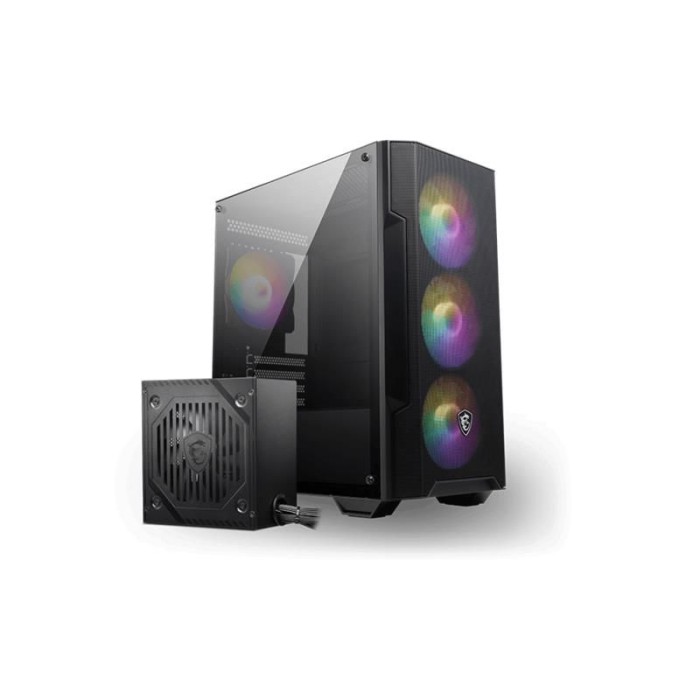 MSI MAG FORGE M100A D60 AKRİLİK YAN PANEL 3X120MM 1X120MM ARGB FAN 600W 80+ MATX GAMING KASA MSI MAG FORGE M100A D60 AKRİLİK YAN PANEL 3X120MM 1X120MM ARGB FAN 600W 80+ MATX GAMING KASA