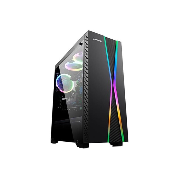 RAMPAGE X-MAX 1X120MM FAN TEMPERED GLASS GAMING OYUNCU KASA PSU YOK RAMPAGE X-MAX 1X120MM FAN TEMPERED GLASS GAMING OYUNCU KASA PSU YOK