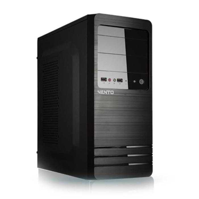 VENTO VS114F 300W 1X80MM FAN USB 3.0 ATX TOWER SİYAH KASA VENTO VS114F 300W 1X80MM FAN USB 3.0 ATX TOWER SİYAH KASA