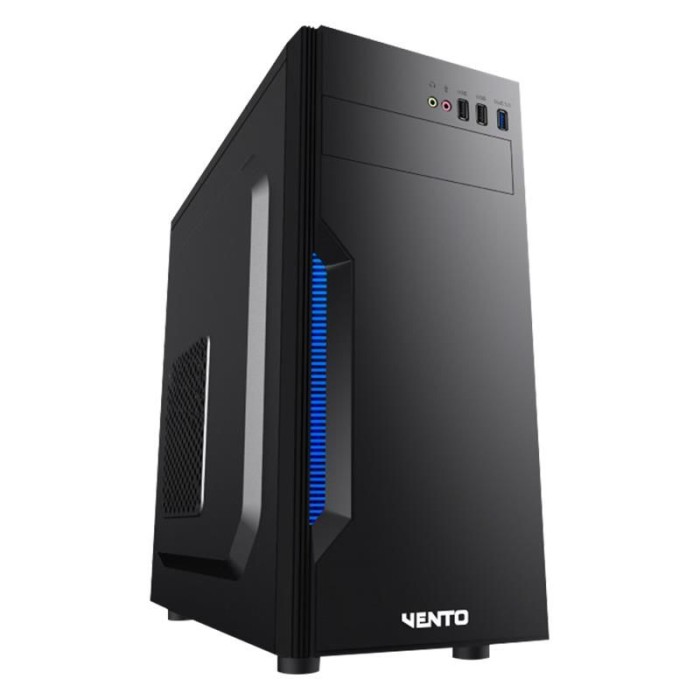 VENTO TA-K61 PEAK 500W 1X80MM FAN USB 3.0 MİDİ TOWER SİYAH KASA VENTO TA-K61 PEAK 500W 1X80MM FAN USB 3.0 MİDİ TOWER SİYAH KASA