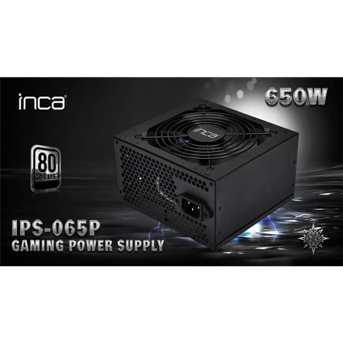 INCA IPS-065P 650W 140MM FAN 80+ POWER SUPPLY INCA IPS-065P 650W 140MM FAN 80+ POWER SUPPLY