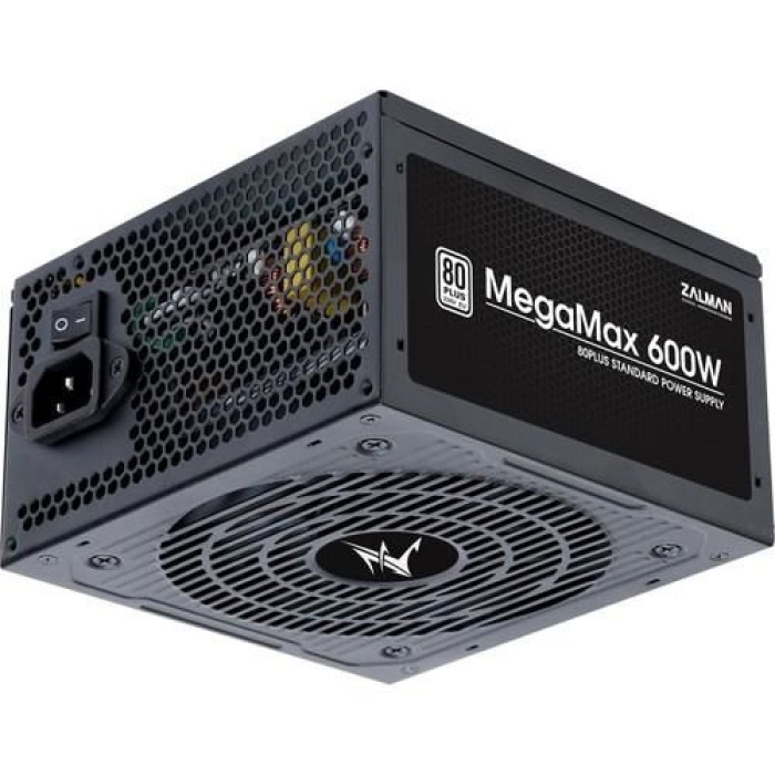 ZALMAN ZM600 TXII 600W +80 PLUS DUAL FORWARD 120MM FAN POWER SUPPLY ZALMAN ZM600 TXII 600W +80 PLUS DUAL FORWARD 120MM FAN POWER SUPPLY