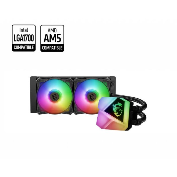 MSI MAG CORELIQUID C240 240MM ARGB CPU SIVI SOĞUTUCU MSI MAG CORELIQUID C240 240MM ARGB CPU SIVI SOĞUTUCU