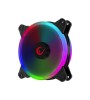 RAMPAGE 4C-120 120X120X25MM GÖKKUŞAĞI RENKLİ DOUBLE RING KASA FANI RAMPAGE 4C-120 120X120X25MM GÖKKUŞAĞI RENKLİ DOUBLE RING KASA FANI