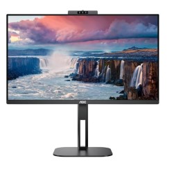 23.8 AOC 24V5CW/BK IPS 4MS 75MHZ 1XHDMI 1XDP 4XUSB 3.1 USB-C FHD 1920X1080 HAPARLÖR WAPCAM FREESYNC PIVOT VESA SİYAH