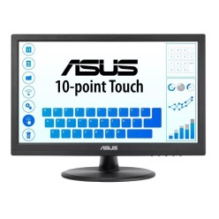 15.6 ASUS VT168HR 5MS 60MHZ 1XVGA 1XHDMI WXGA 1366X768 FLICKER-FREE DÜŞÜK MAVİ IŞIK DOKUNMATİK EKRAN VESA SİYAH