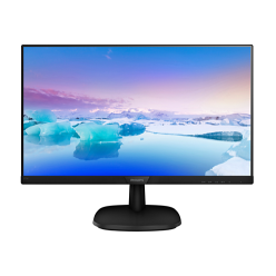27 PHILIPS 273V7QDSB/00 IPS 4MS 75MHZ 1XVGA 1XHDMI 1XDVI FHD 1920X1080 FLICKER-FREE DÜŞÜK MAVİ IŞIK VESA SİYAH