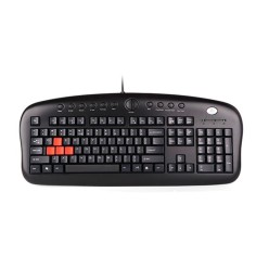 A4 TECH KB-28 Q USB MM KLAVYE KABLOLU SİYAH GAMING