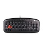 A4 TECH KB-28 Q USB MM KLAVYE KABLOLU SİYAH GAMING A4 TECH KB-28 Q USB MM KLAVYE KABLOLU SİYAH GAMING