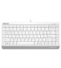 A4 TECH FK11 Q USB BEYAZ  MİNİ TR FN-MULTİMEDYA KABLOLU