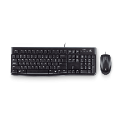 LOGITECH MK120 Q USB KABLOLU SIYAH SET 920-002560