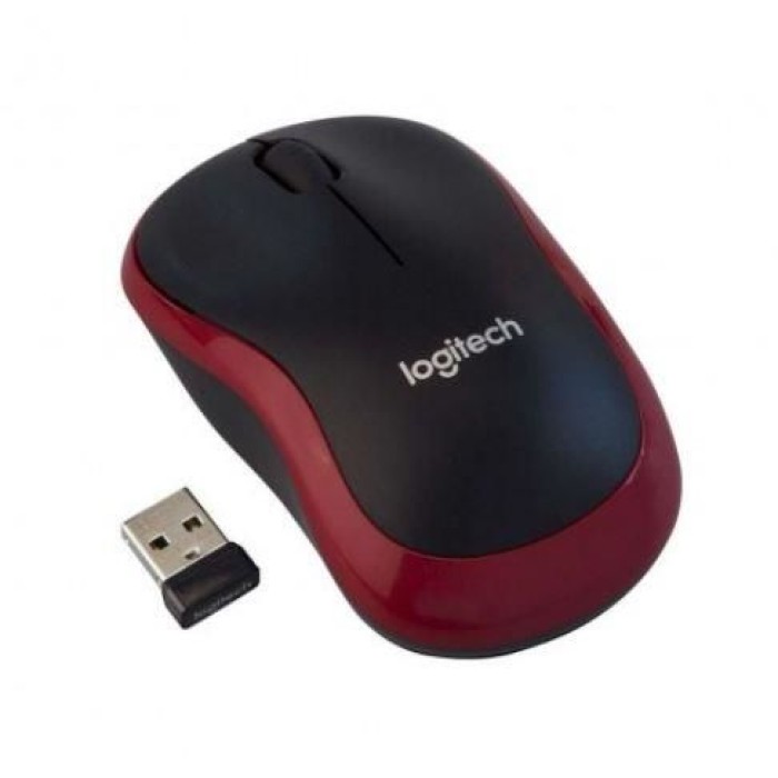 LOGITECH M185 KABLOSUZ KIRMIZI MOUSE 910-002237 LOGITECH M185 KABLOSUZ KIRMIZI MOUSE 910-002237