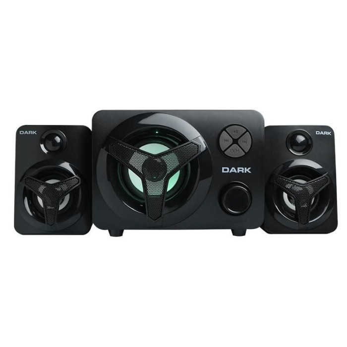 DARK DK-AC-SP215 TOTAL 12W RMS 2+1 USB SPEAKER DARK DK-AC-SP215 TOTAL 12W RMS 2+1 USB SPEAKER