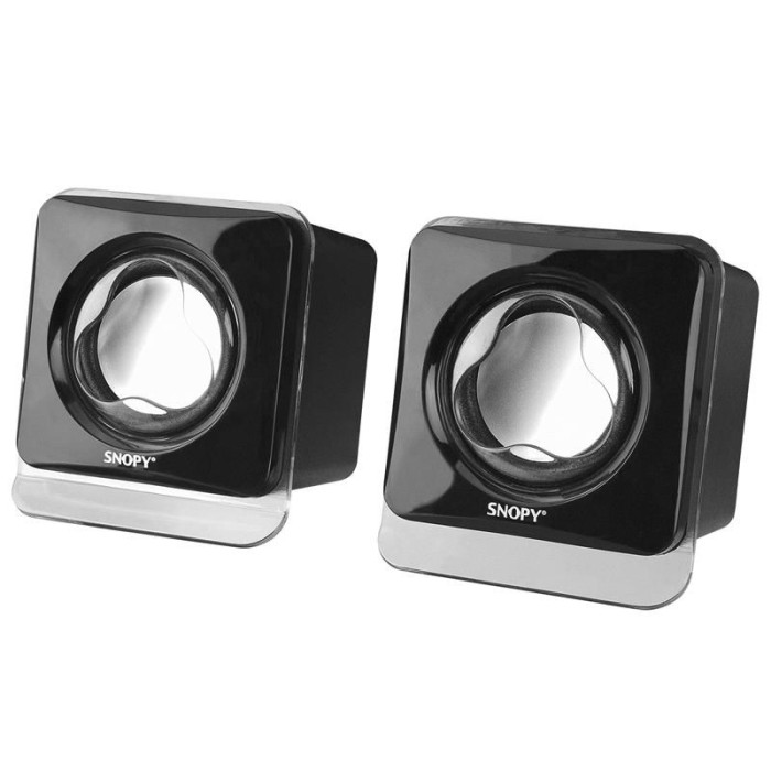 SNOPY SN-121 2.0 SİYAH 3WX2 USB MİNİ SPEAKER HOPARLÖR SNOPY SN-121 2.0 SİYAH 3WX2 USB MİNİ SPEAKER HOPARLÖR