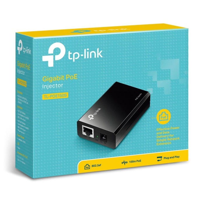 TP-LINK TL-POE150S 2 PORT GIGABIT ADAPTOR