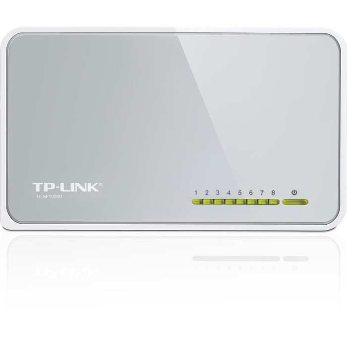 TP-LINK TL-SF1008D 8 PORT 10/100 SWITCH TP-LINK TL-SF1008D 8 PORT 10/100 SWITCH