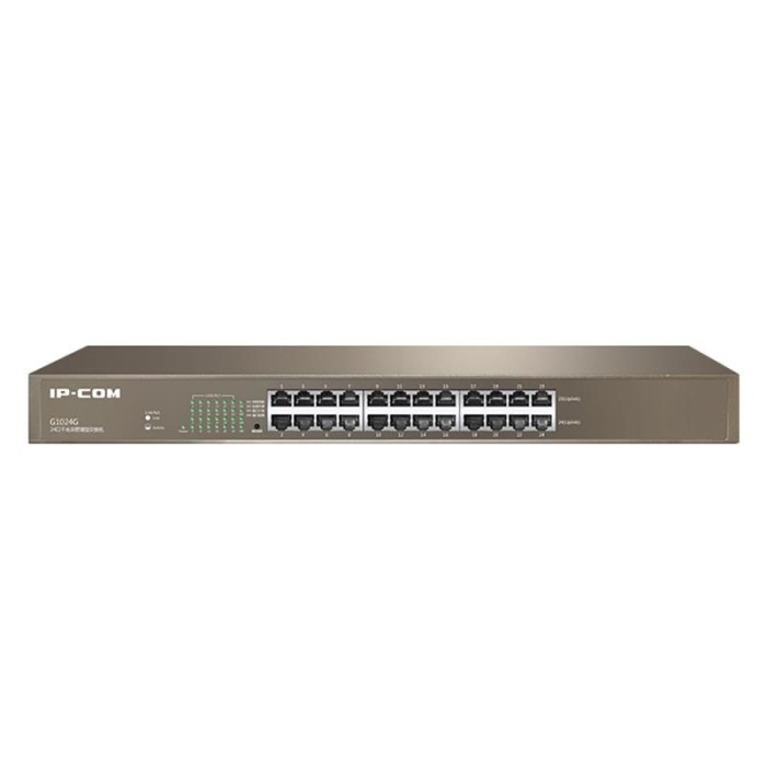 IP-COM G1024G 24 PORT GIGABIT RACKMOUNT SWITCH IP-COM G1024G 24 PORT GIGABIT RACKMOUNT SWITCH