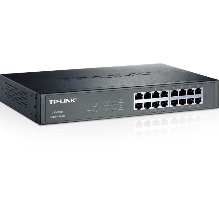 TP-LINK TL-SG1024D 24 PORT 10/100/1000 RACKMOUNT SWITCH TP-LINK TL-SG1024D 24 PORT 10/100/1000 RACKMOUNT SWITCH