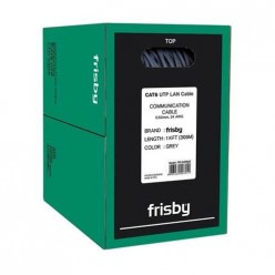 FRISBY FNW-CAT622 UTP 24 AWG 305MT CAT6 KABLO GRI